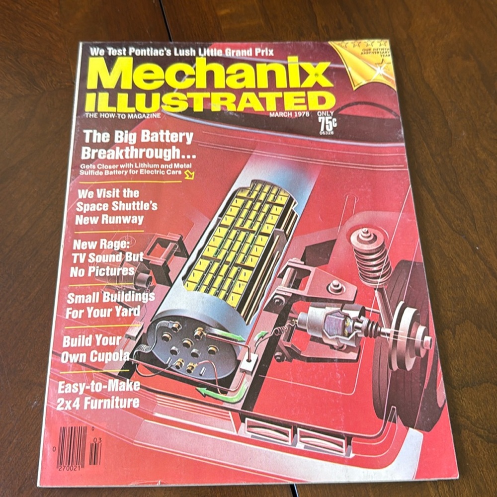 Mechanix Illustrated Magazine March 1978 vintage